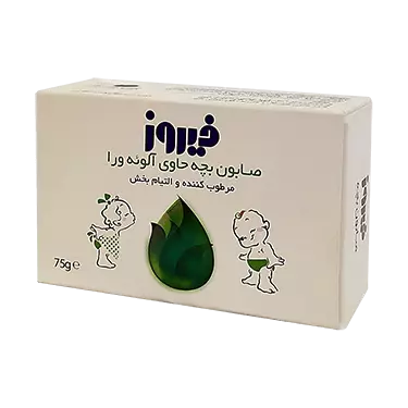 صابون بچه حاوی آلوئه ورا 75 گرمی فیروز